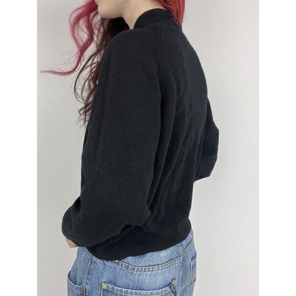 Vintage Jacob Wool Black Turtleneck Sweater - Picture 2 of 3